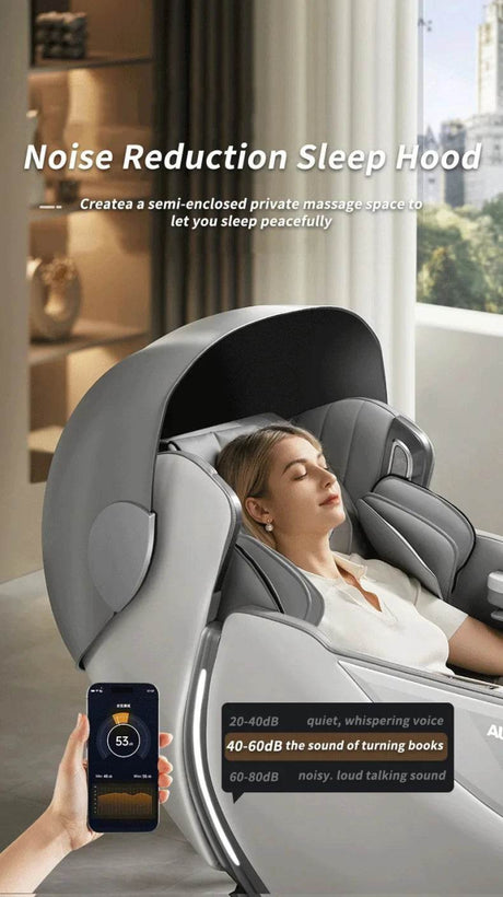 4D SL Airbag Zero Gravity Full Body Massage Chair - ukLife - Sleep Galleria