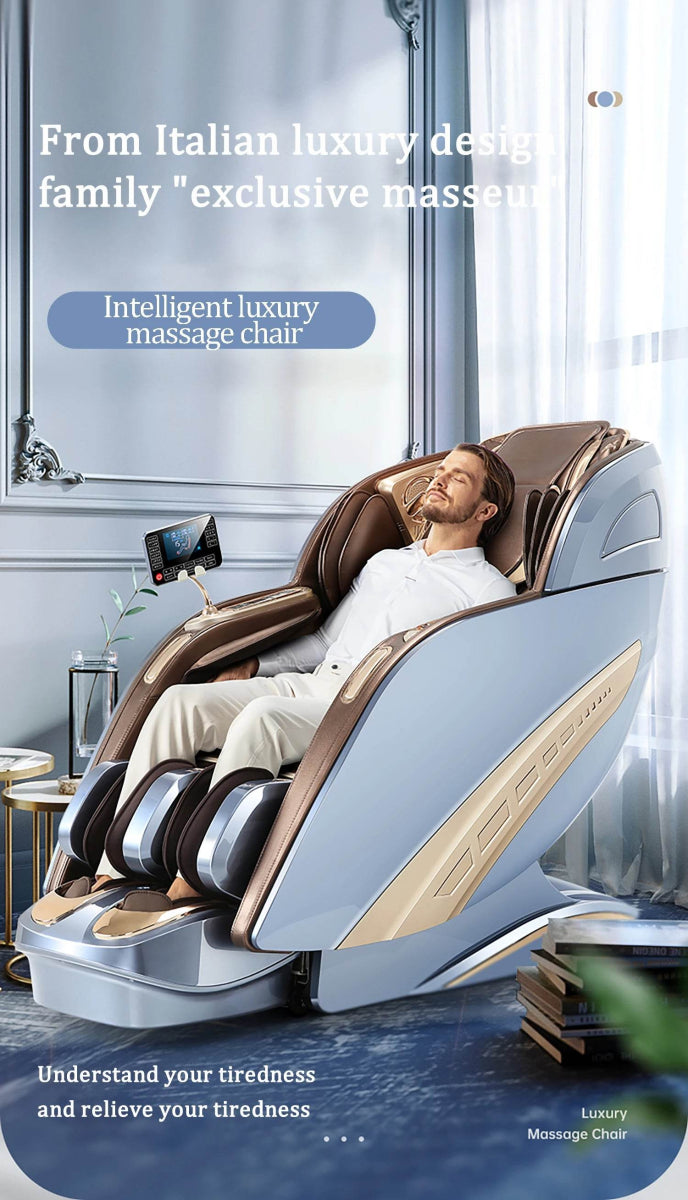 4D SL Full Body Airbag Zero Gravity Massage Chair - ukLife - Sleep Galleria