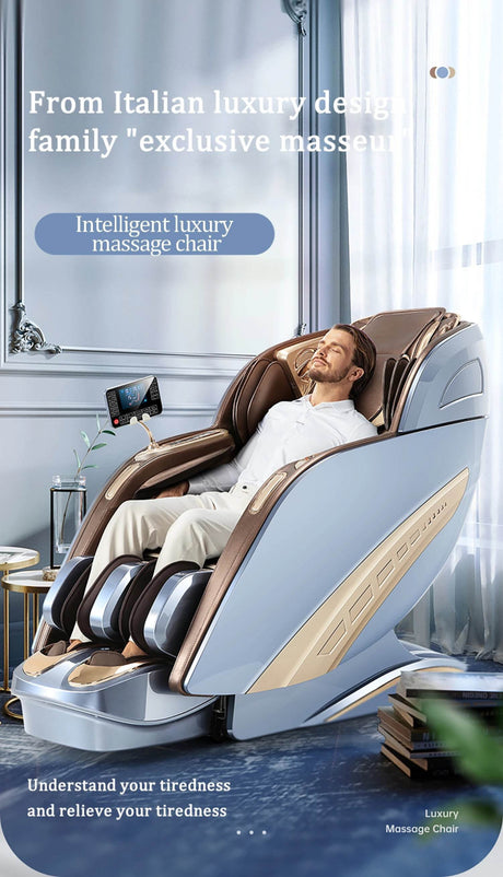 4D SL Full Body Airbag Zero Gravity Massage Chair - ukLife - Sleep Galleria