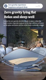 4D SL Full Body Airbag Zero Gravity Massage Chair - ukLife - Sleep Galleria