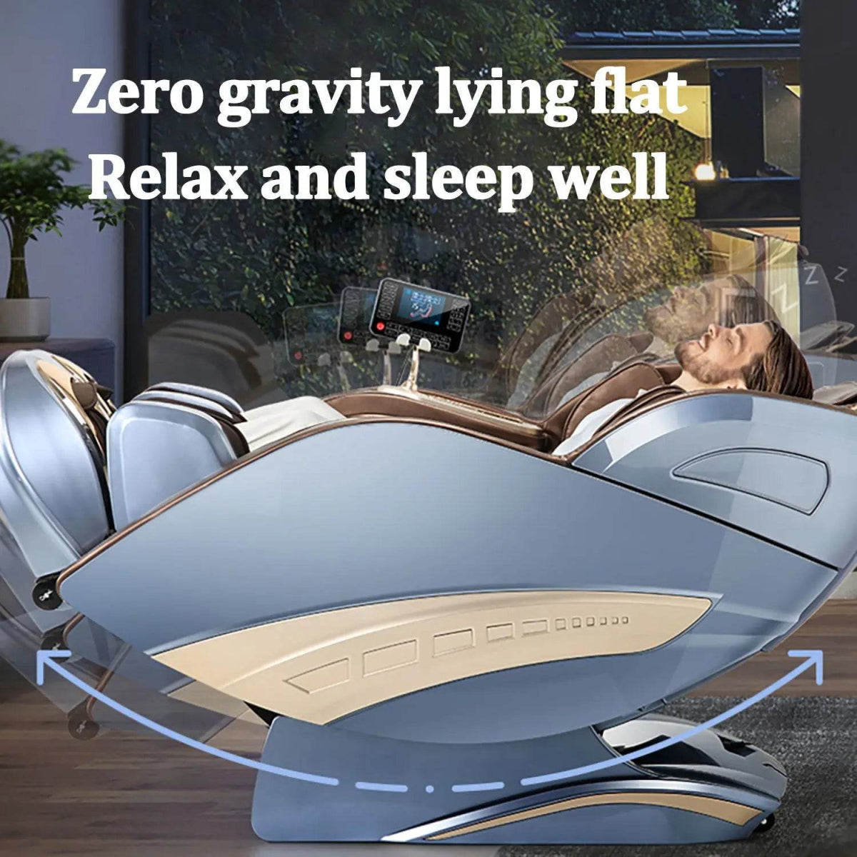 4D SL Full Body Airbag Zero Gravity Massage Chair - ukLife - Sleep Galleria