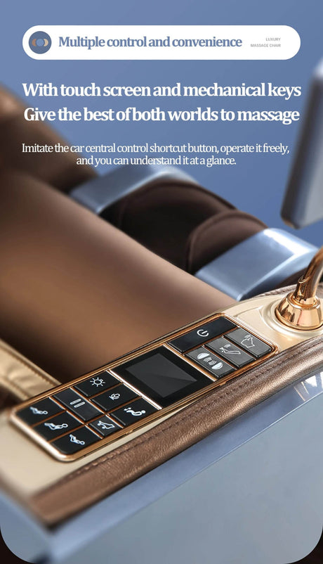 4D SL Full Body Airbag Zero Gravity Massage Chair - ukLife - Sleep Galleria