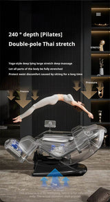 4D SL - Track Zero Gravity Full Body Air Massage Chair - ukLife - Sleep Galleria
