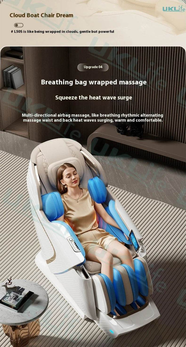 Dual-Core 4D SL-Track Zero Gravity Massage Chair - Sleep Galleria