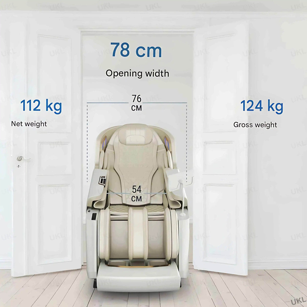 Dual-Core 4D SL-Track Zero Gravity Massage Chair - Sleep Galleria