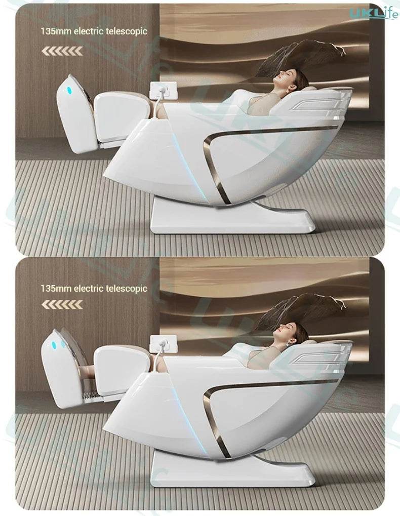 Dual-Core 4D SL-Track Zero Gravity Massage Chair - Sleep Galleria