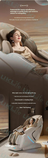 Dual-Core 4D SL-Track Zero Gravity Massage Chair - Sleep Galleria