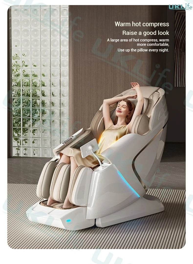 Dual-Core 4D SL-Track Zero Gravity Massage Chair - Sleep Galleria