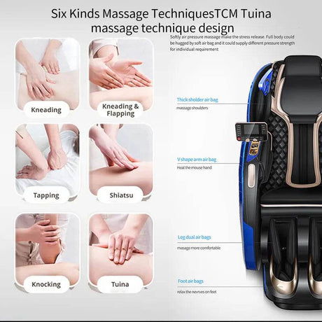 KaitoTech PulseLink 4D Massage Chair - ukLife - Sleep Galleria