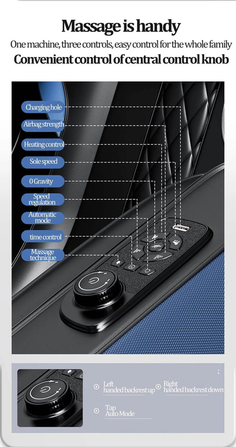 Kizuna HorizonScan 4D Full Body Massage Chair - ukLife - Sleep Galleria
