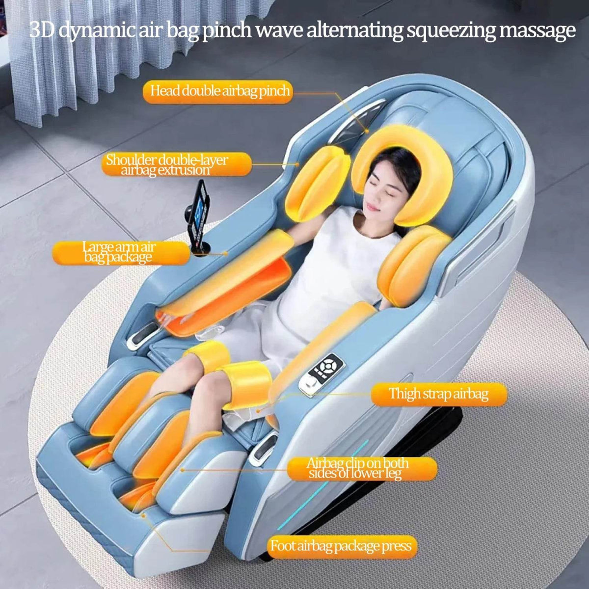 Kizuna HorizonScan 4D Full Body Massage Chair - ukLife - Sleep Galleria