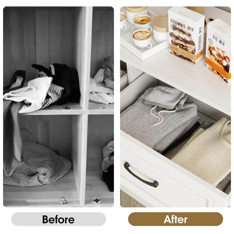 6-Drawer Modern Engineered Wood Dresser With Charging Station - Sleep Galleria
