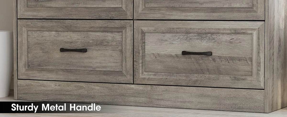 6-Drawer Modern Wood Dresser With Charging Station - Sleep Galleria