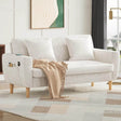 Modern Plush Living Room Loveseat Sofa - Sleep Galleria