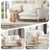 Modern Plush Living Room Loveseat Sofa - Sleep Galleria