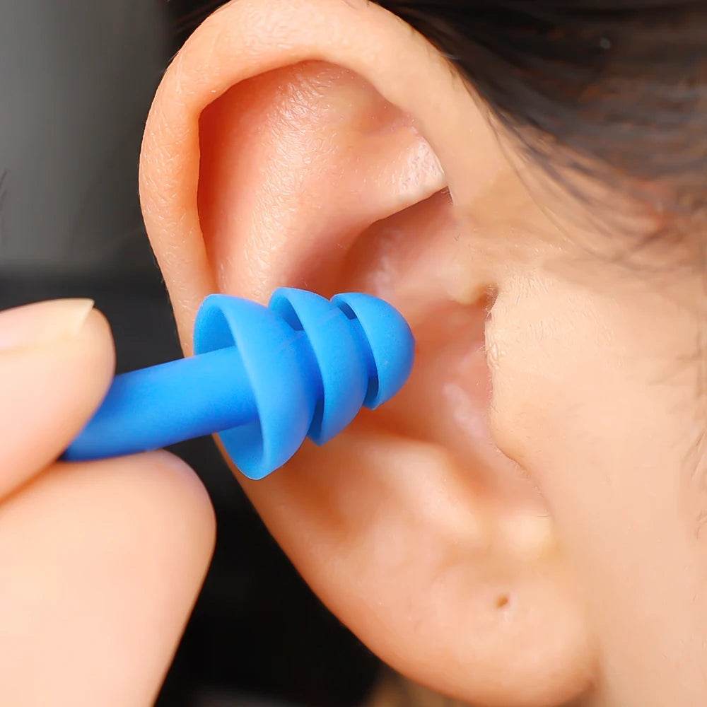20 Pair Reusable Silicone Noise Cancelling Earplugs - Sleep Galleria