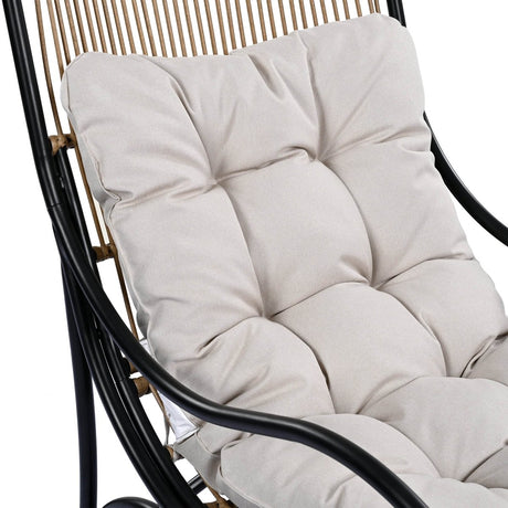 3 - Piece Wicker Outdoor Patio Furniture Set With Cushions - Veluna - Sleep Galleria