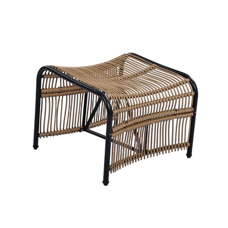 3 - Piece Wicker Outdoor Patio Furniture Set With Cushions - Veluna - Sleep Galleria