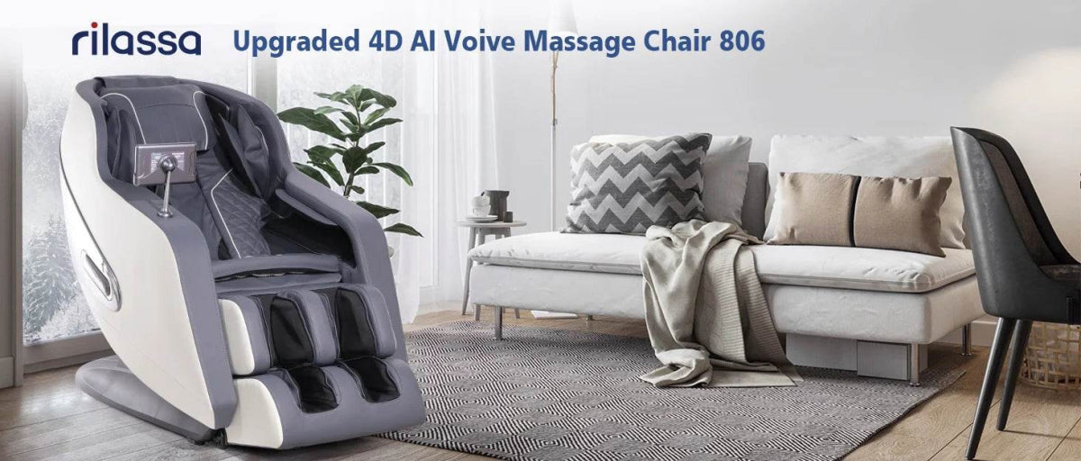 4D AI Voice Control Zero Gravity Massage Chair - Sleep Galleria