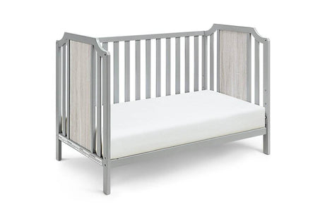 Convertible 3 - in - 1 Wood Dual - Tone Baby Crib - Veluna - Sleep Galleria