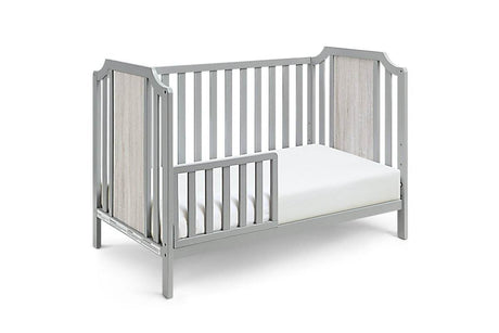 Convertible 3 - in - 1 Wood Dual - Tone Baby Crib - Veluna - Sleep Galleria
