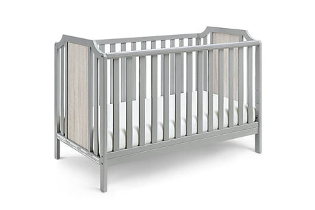 Convertible 3 - in - 1 Wood Dual - Tone Baby Crib - Veluna - Sleep Galleria