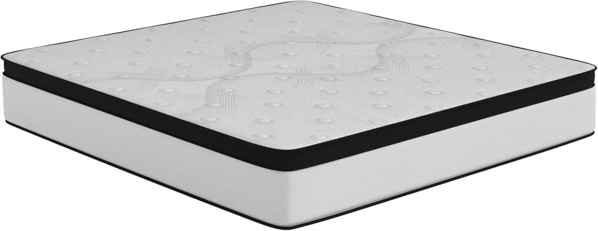 Extra Firm 12-Inch Hybrid Memory Foam Mattress - Sleep Galleria