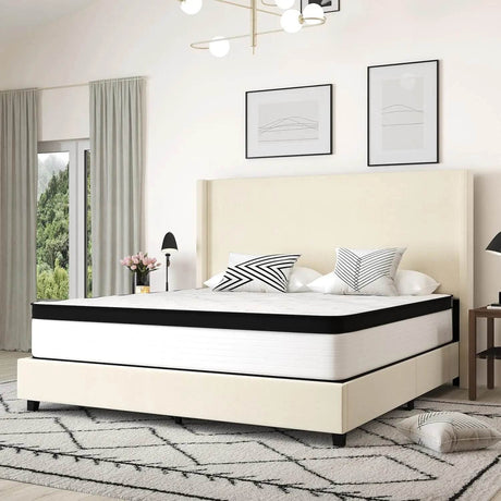 Extra Firm 12-Inch Hybrid Memory Foam Mattress - Sleep Galleria