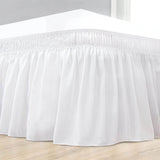 Fade - Resistant Microfiber Polyester Bed Skirt With Elastic - Veluna - Sleep Galleria