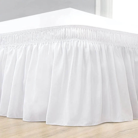 Fade - Resistant Microfiber Polyester Bed Skirt With Elastic - Veluna - Sleep Galleria