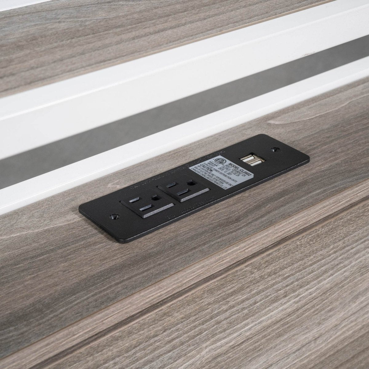 Full Metal Platform Bed Frame With Trundle USB Ports - Veluna - Sleep Galleria
