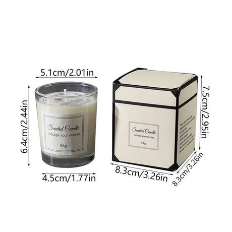 Handmade Soy Wax Aromatherapy Candle Gift Set - Sleep Galleria