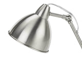 Industrial Nickel Metal USB Port Table Lamp - Sleep Galleria