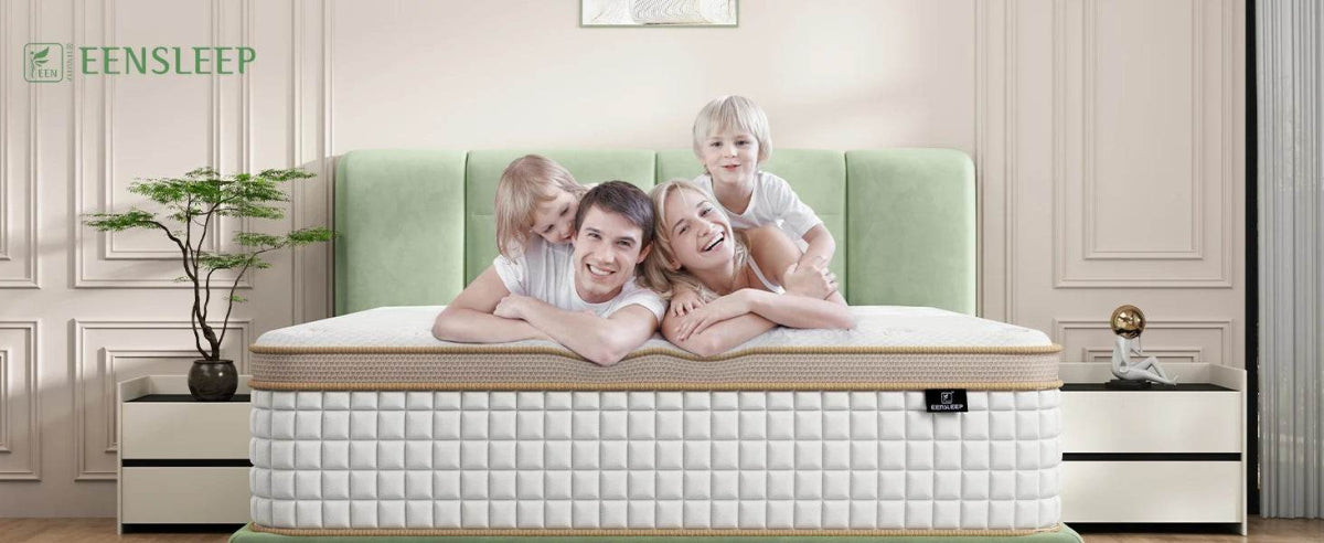 Medium Hybrid 12 - Inch Gel Memory Foam Mattress - Veluna - Sleep Galleria