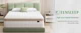 Medium Hybrid 12 - Inch Gel Memory Foam Mattress - Veluna - Sleep Galleria