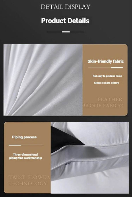 Memory Foam Cervical Pillow for Neck Pain Relief - Veluna - Sleep Galleria