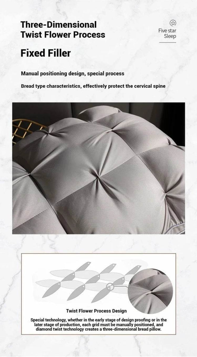 Memory Foam Cervical Pillow for Neck Pain Relief - Sleep Galleria
