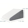 Memory Foam Soft Triangle Bed Wedge Pillow for Sleeping - Sleep Galleria
