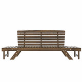 Outdoor Adjustable Acacia Wood Patio Daybed With Cushions - Sleep Galleria