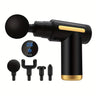 Portable Digital Fascia Gun with LED Display and Six-Speed Settings - Sleep Galleria