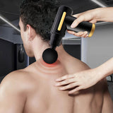 Portable Digital Fascia Gun with LED Display and Six-Speed Settings - Sleep Galleria