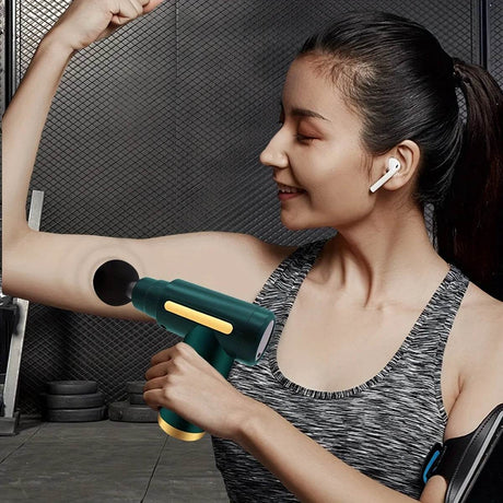 Portable Digital Fascia Gun with LED Display and Six - Speed Settings - Veluna - Sleep Galleria