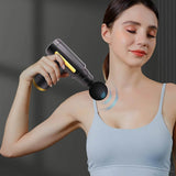 Portable Digital Fascia Gun with LED Display and Six-Speed Settings - Sleep Galleria