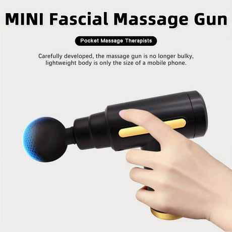 Portable Digital Fascia Gun with LED Display and Six - Speed Settings - Veluna - Sleep Galleria