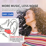 Reusable Hypoallergenic Silicone Noise Reduction Earplugs - Veluna - Sleep Galleria