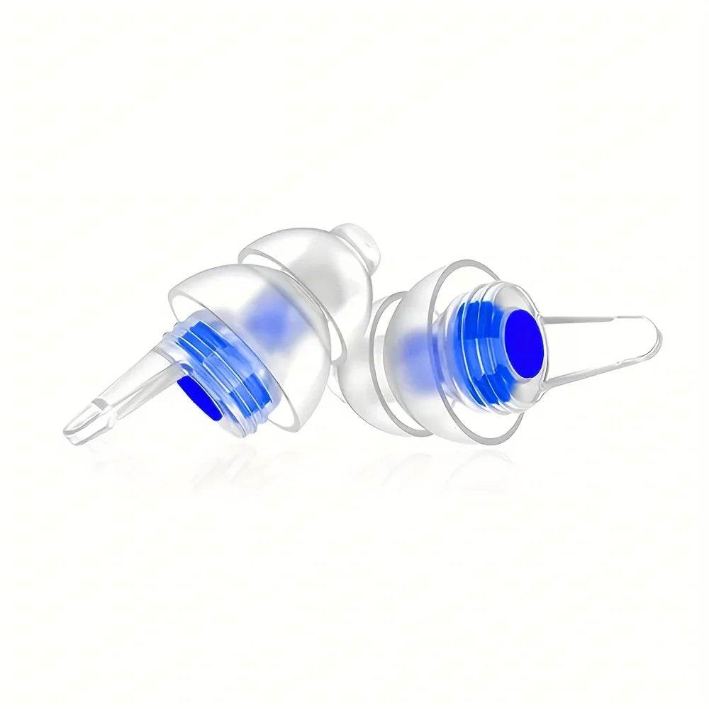 Reusable Hypoallergenic Silicone Noise Reduction Earplugs - Veluna - Sleep Galleria