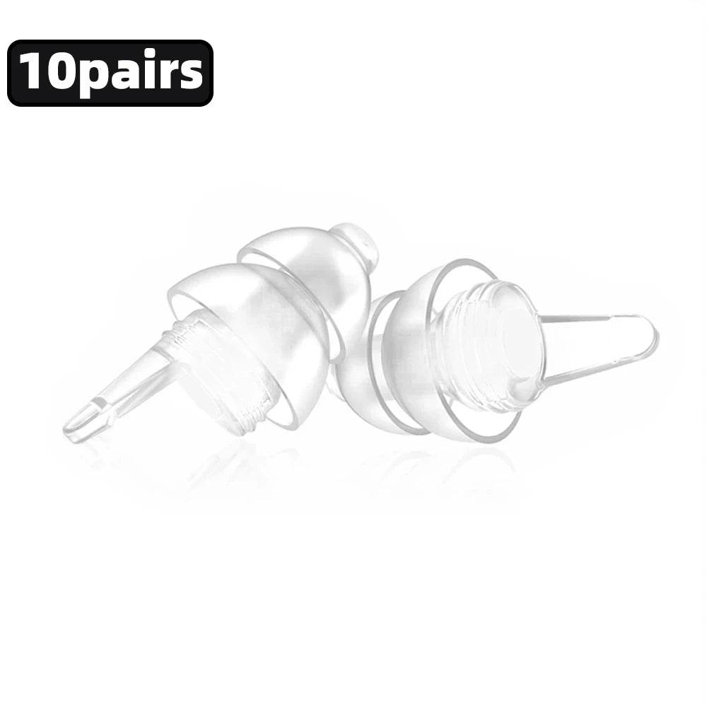Reusable Hypoallergenic Silicone Noise Reduction Earplugs - Veluna - Sleep Galleria
