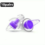Reusable Hypoallergenic Silicone Noise Reduction Earplugs - Veluna - Sleep Galleria