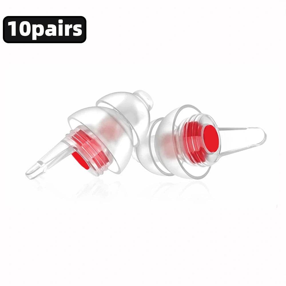 Reusable Hypoallergenic Silicone Noise Reduction Earplugs - Veluna - Sleep Galleria