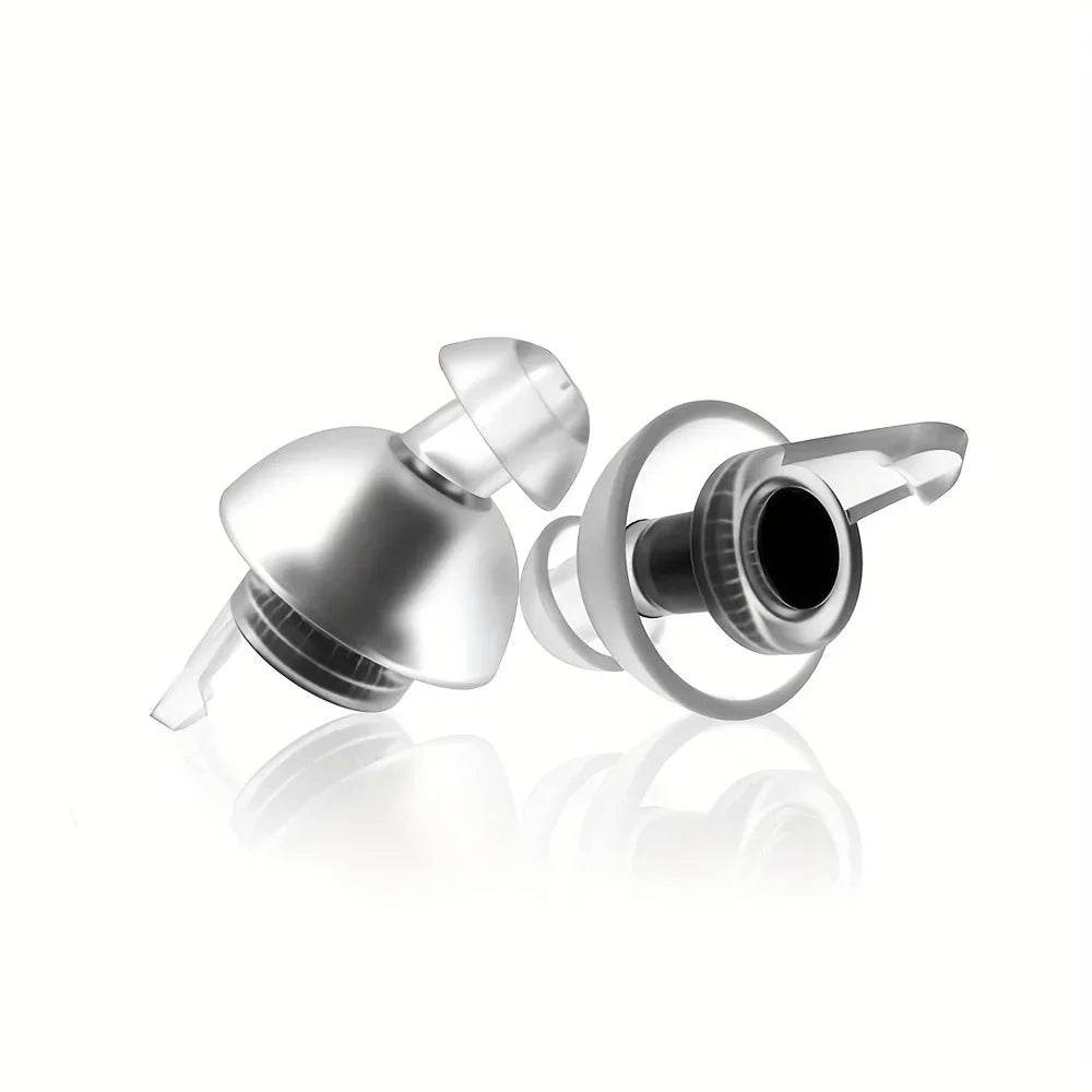 Reusable Hypoallergenic Silicone Noise Reduction Earplugs - Veluna - Sleep Galleria
